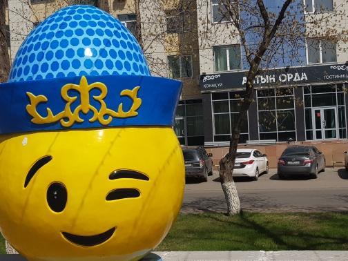 Гостиница "Алтын Орда" Astana Buitenkant foto